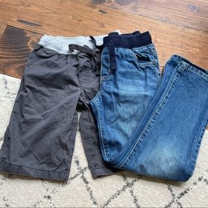 Bundle 2 Gymboree boys pull on shorts pants